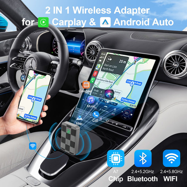 Wireless CarPlay & Android Auto Adapter