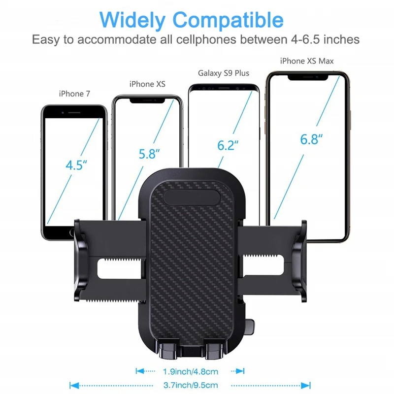 360° Universal Windshield Car Phone Mount
