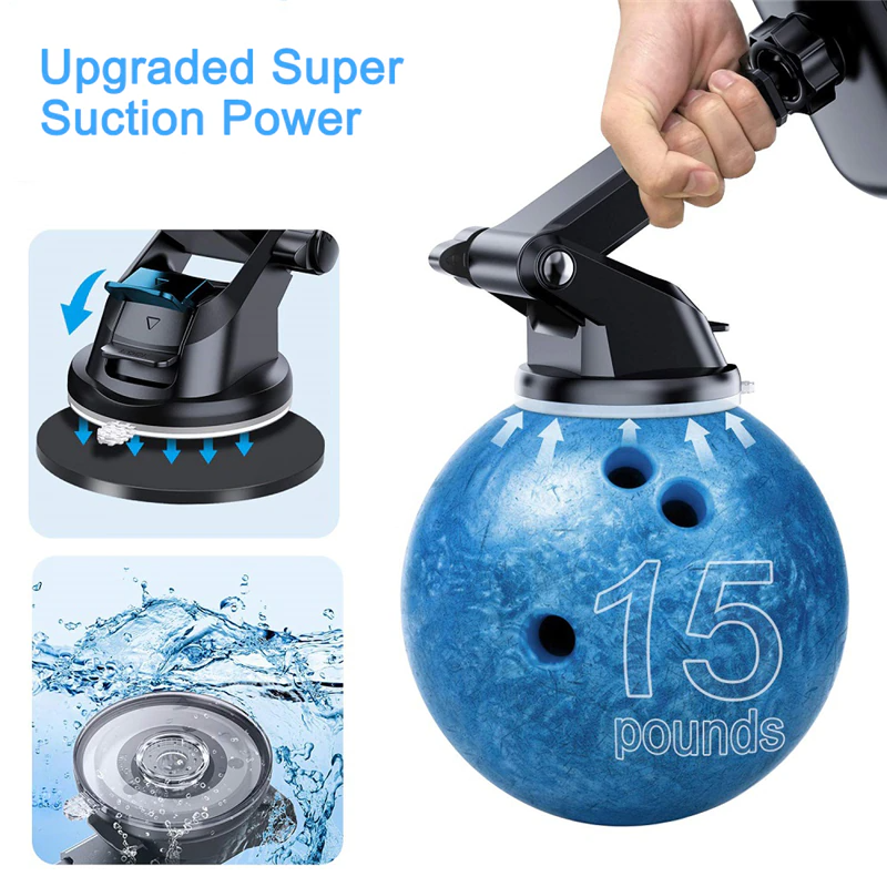 360° Universal Windshield Car Phone Mount