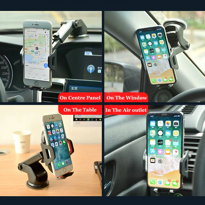360° Universal Windshield Car Phone Mount