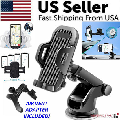 360° Universal Windshield Car Phone Mount
