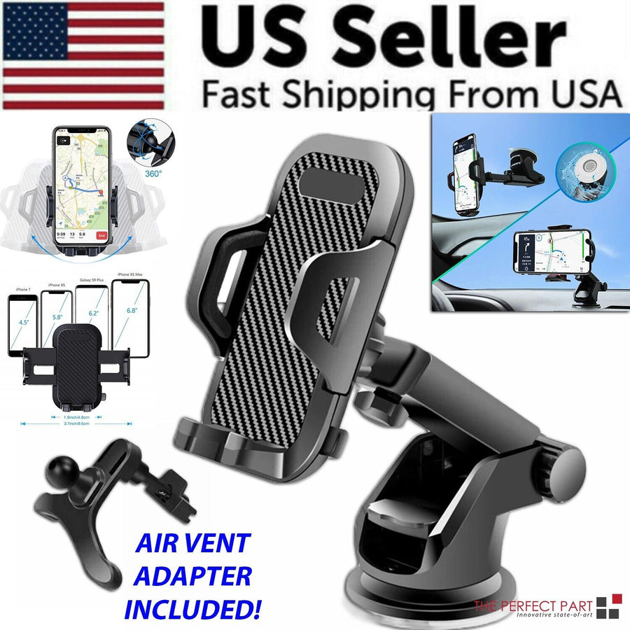 360° Universal Windshield Car Phone Mount