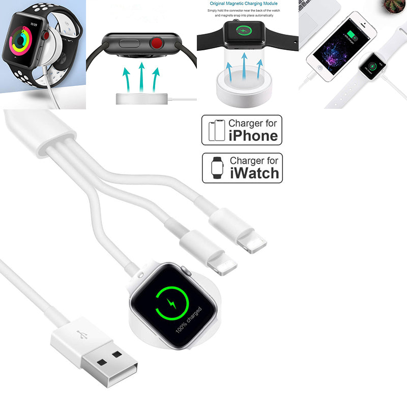 3-in-1 Magnetic Wireless Charging Cable