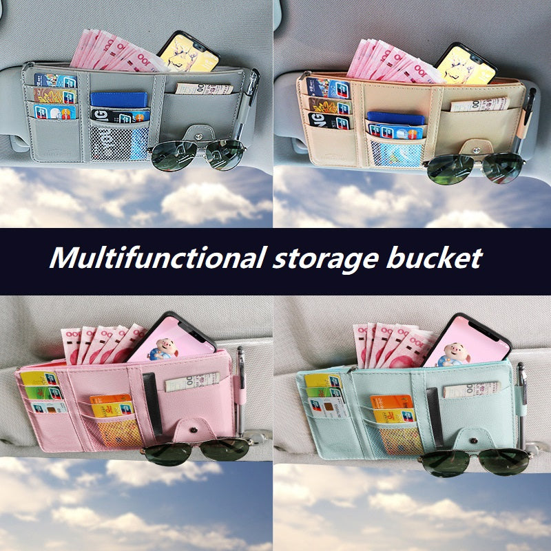 Premium Car Sun Visor Organizer